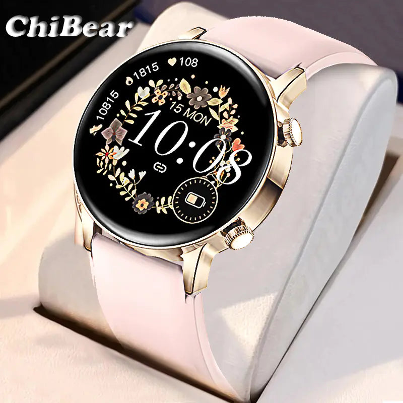 Bluetooth Smart Watch for Women with AMOLED Display