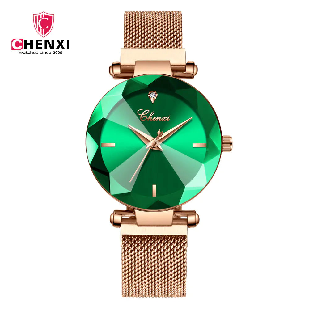 Mesh Belt Quartz Watch for Women