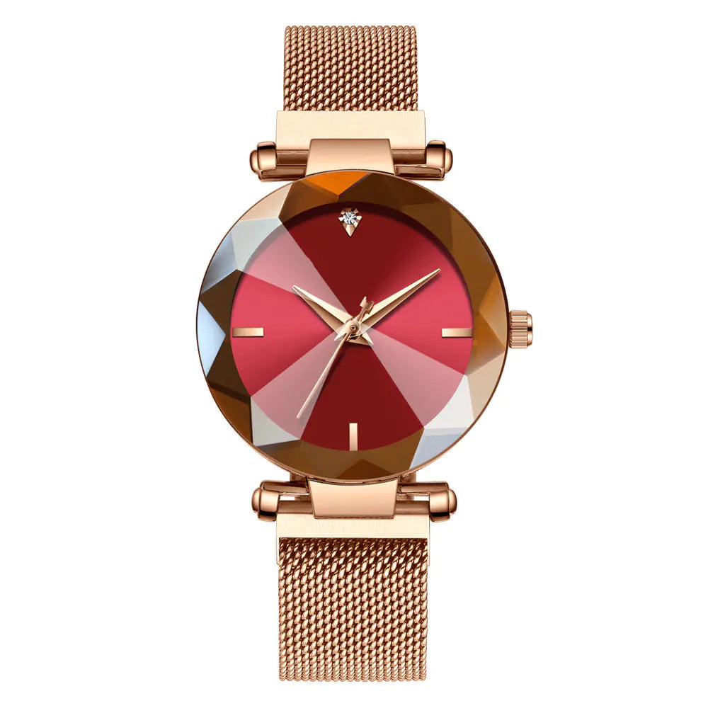 Mesh Belt Quartz Watch for Women