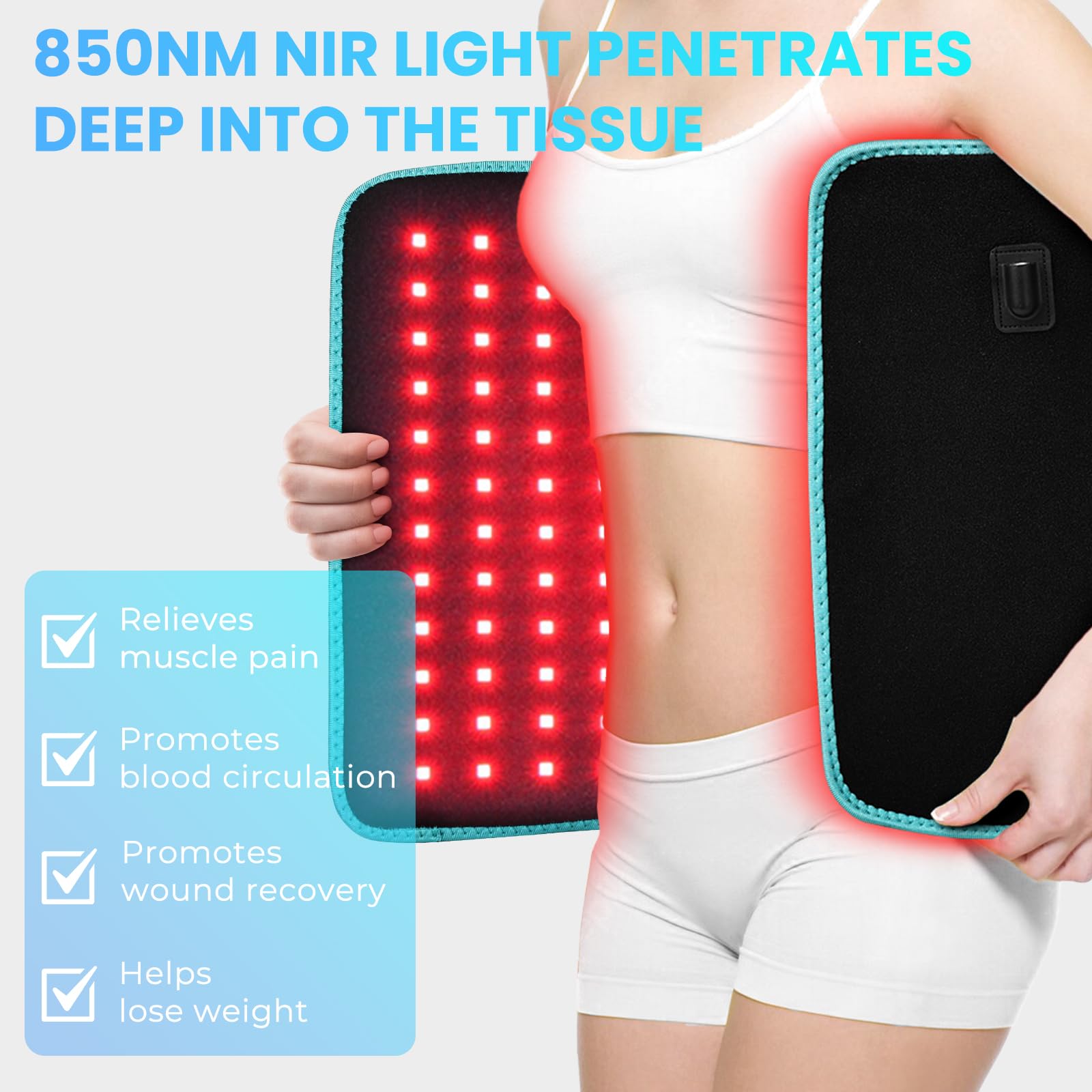 LumaBelt – Infrared Red Light Therapy Wrap