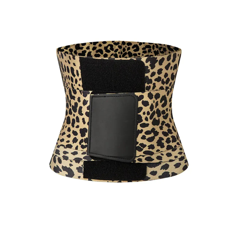 Leopard Print Sweat Waist Trainer
