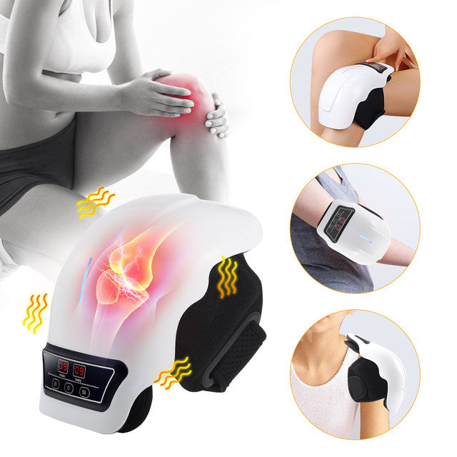 VibeKnee™ – Rechargeable Infrared Knee Massager for Arthritis & Pain