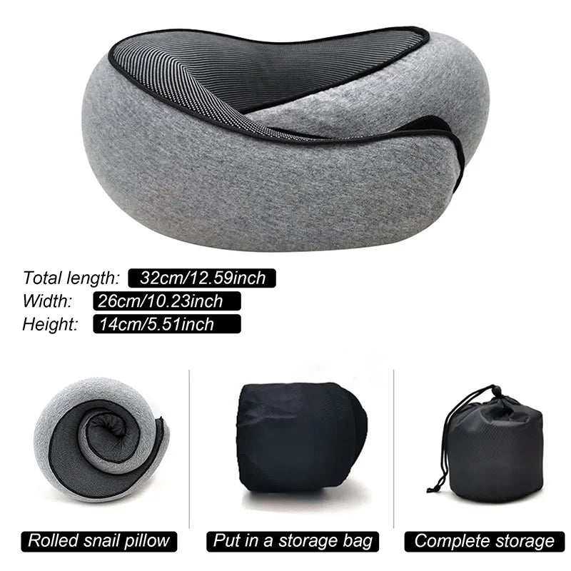 NeckEase™ Travel Pillow: The Ultimate Solution for Neck Comfort on the Go