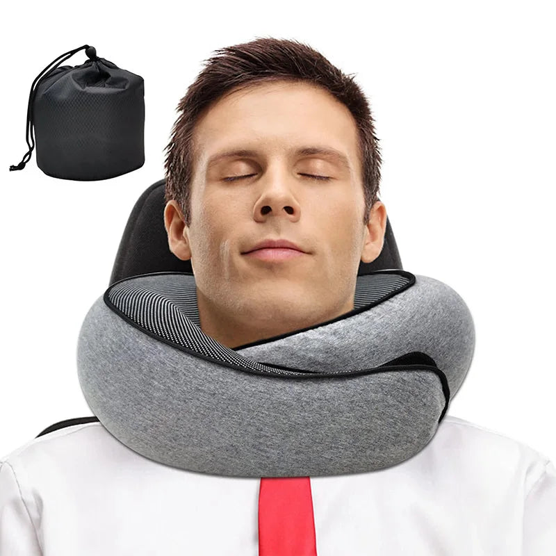 NeckEase™ Travel Pillow: The Ultimate Solution for Neck Comfort on the Go