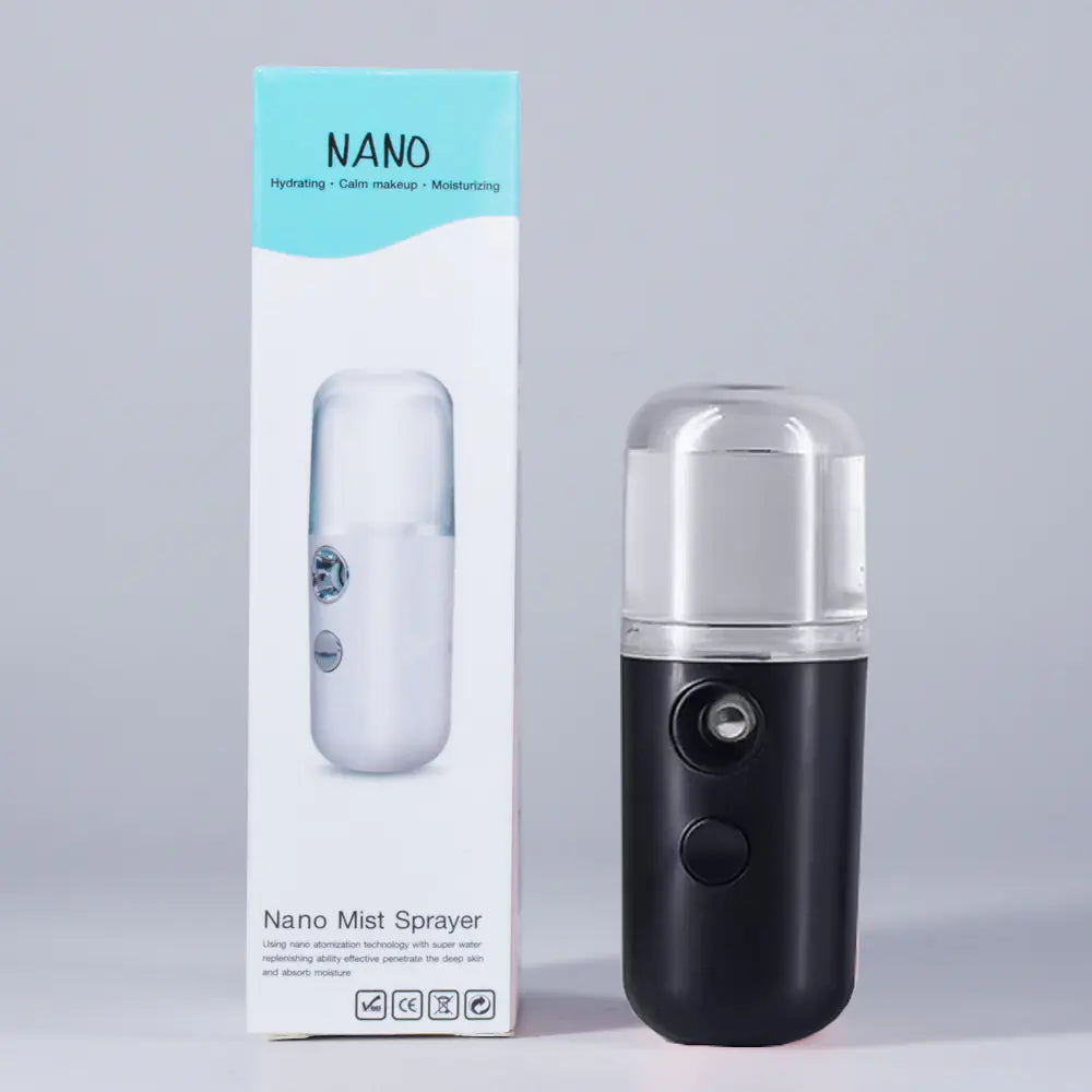 GlowMist™ – Portable Hydrating Facial Mist Sprayer