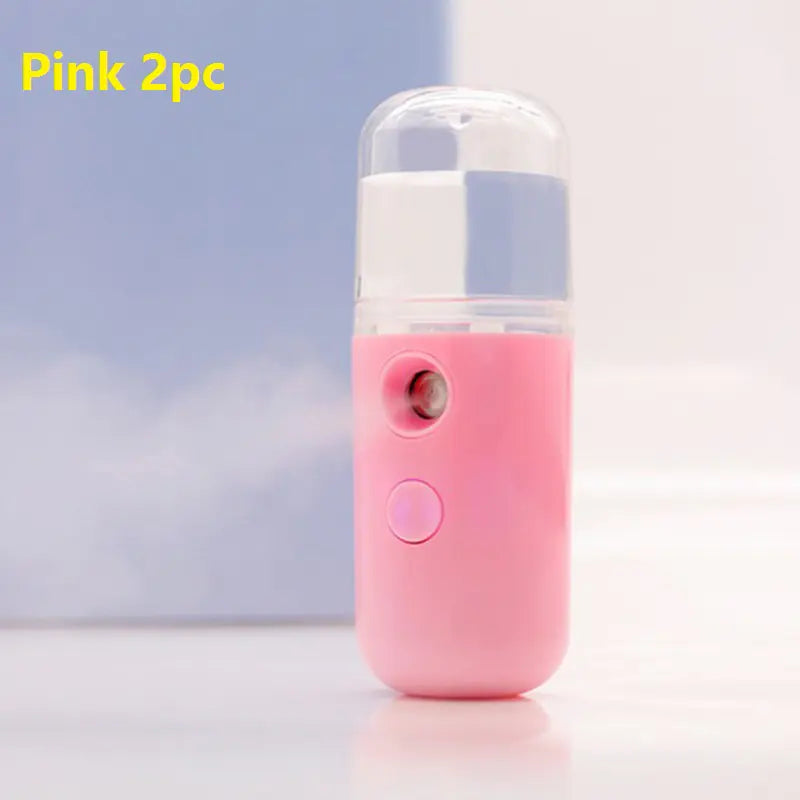 GlowMist™ – Portable Hydrating Facial Mist Sprayer