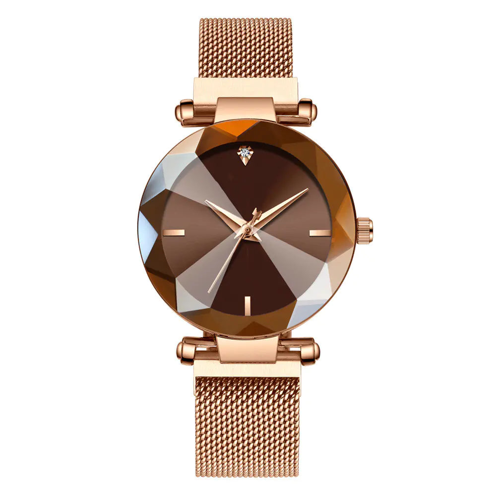 Mesh Belt Quartz Watch for Women