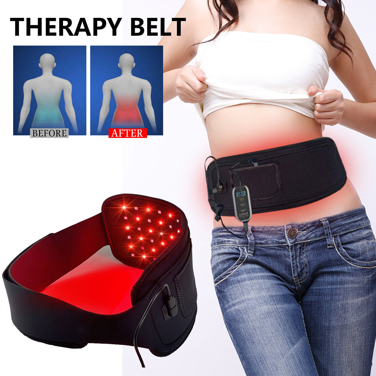 LumaBelt – Infrared Red Light Therapy Wrap