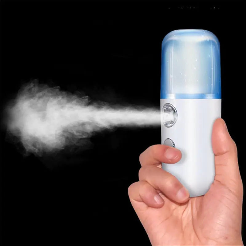 GlowMist™ – Portable Hydrating Facial Mist Sprayer