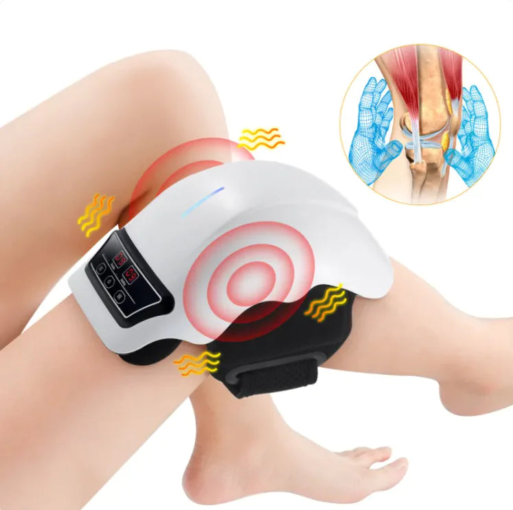 VibeKnee™ – Rechargeable Infrared Knee Massager for Arthritis & Pain