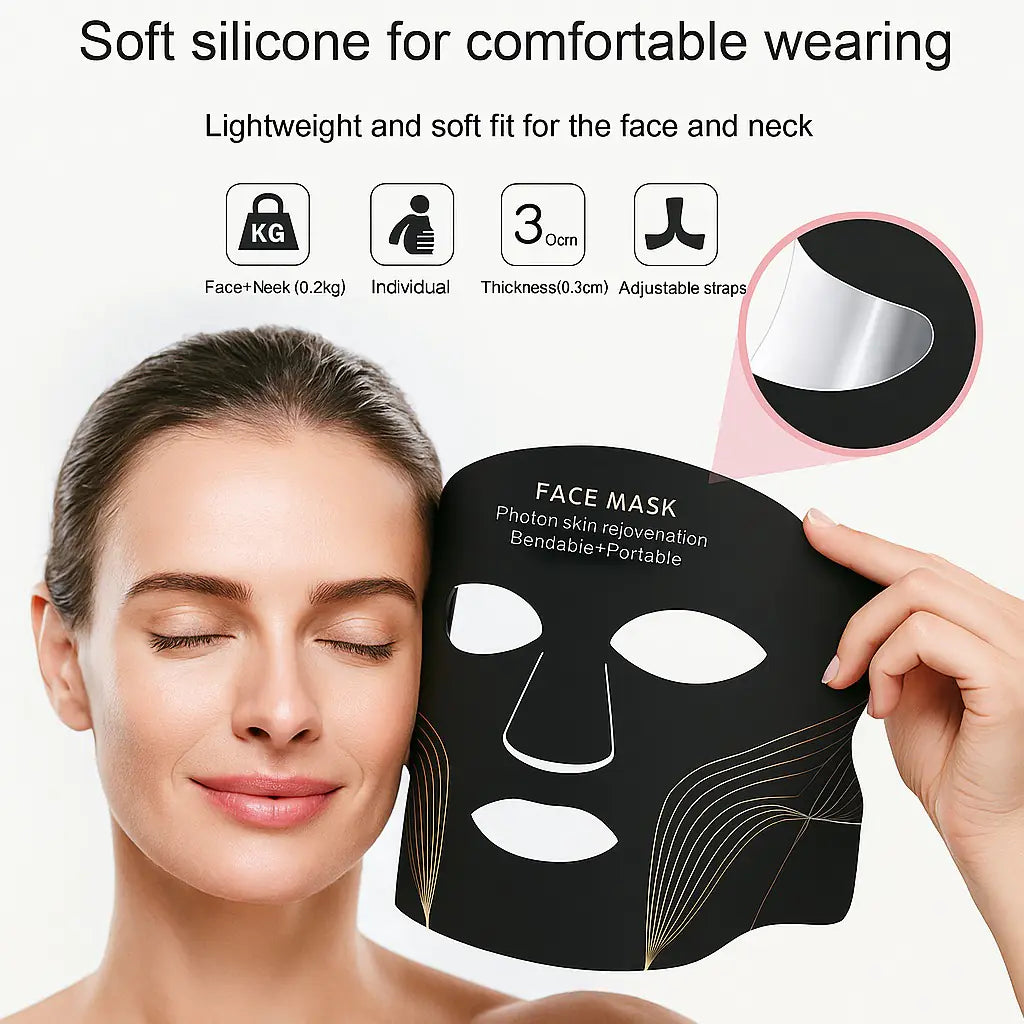 LED Light Therapy Beauty Mask Set