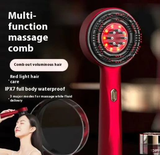 RevitaGrow™ – Red Light Hair Regrowth & Scalp Therapy Brush